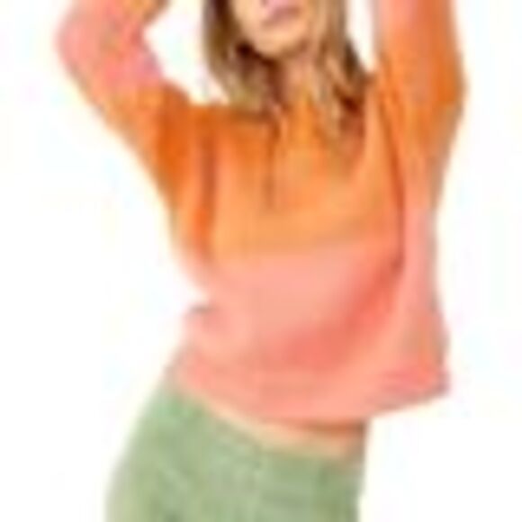 Free People Striped Sweater In Autumn Sky Combo - S - Picture 3 of 3